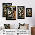 thumbnail image 4 of Designart Geometric Graffiti II Canvas Wall Art, 4 of 5