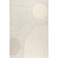 thumbnail image 2 of nuLOOM Gloria Abstract Shag Area Rug, 2' 6" x 10', Runner, Beige, 2 of 9