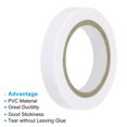 thumbnail image 3 of Unique Bargains 32.8Ft Tennis Racket Badminton Racquet Grip Finishing Tapes, White 6 Pack, 3 of 5