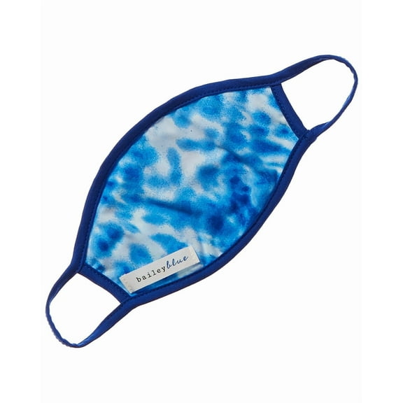 Bailey Blue Cloth Face Mask, os