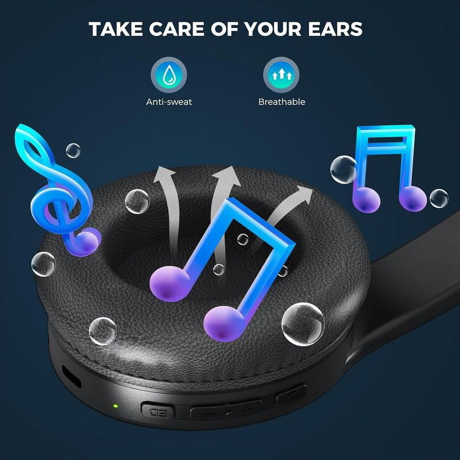 VANOTOM Wireless Headphone, Foldable Bluetooth Headphones Over Ear, Wireless Headset for Gaming, Phones, Computers, Electronics Audio Headphone Arrived before Christmas