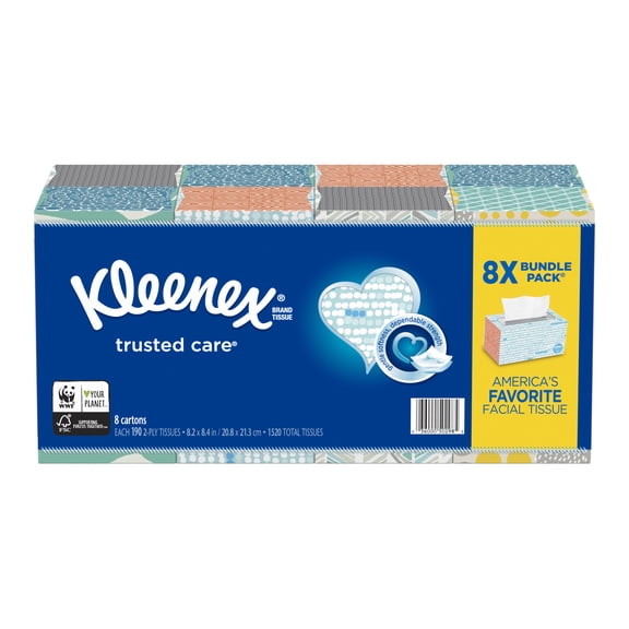 Kleenex Trusted Care Everyday Facial Tissues