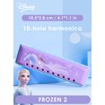 thumbnail image 3 of Disney 10 hole harmonica for children non-toxic 24 hole beginner boys and girls polyphonic C key elementary school gift toy, 3 of 5