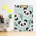 thumbnail image 6 of FMSHPON Panda Bamboo Clipboard Hardboard Wood Nursing Clip Board and Pull for Standard A4 Letter 13x9 inches, 6 of 8