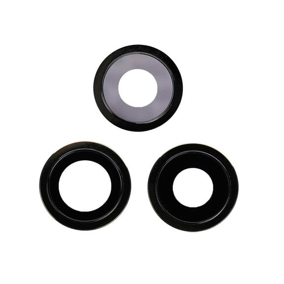 Replacement Rear Camera Glass Lens With Cover Bezel Ring For Apple iPhone 12 Pro - Graphite