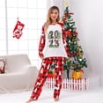 thumbnail image 5 of Penkiiy Pyjamas de Noël pour Famille Ensemble de Pjs Assortis, Pyjamas de Noël à Carreaux Rouges pour Femmes Hommes Enfants Rouge G, 5 of 5