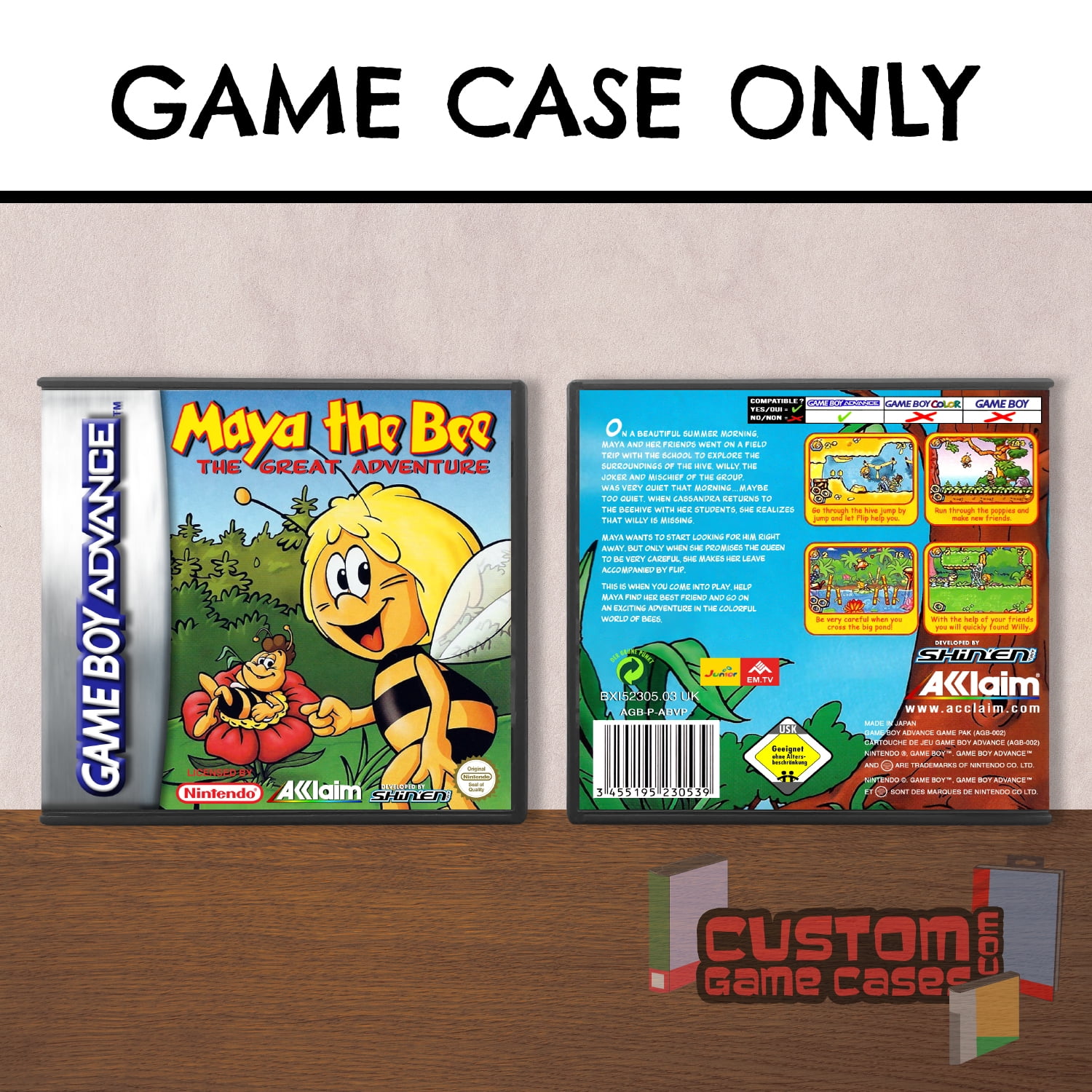 Maya The Bee The Great Adventure PAL GBA Game Boy Advance Game maya-the-bee-the-great-adventure-pal-gba-game-boy-advance-game