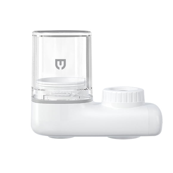 Pisexur Batería de cocina Filtro de agua para grifo doméstico, compatible con grifos estándar, purificador de agua, blanco, 1 unidad para la cocina del hogar