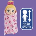 thumbnail image 4 of Baby Alive Shampoo Snuggle Harper Hugs Blonde Hair 11 Inch Water Baby Doll Playset, Toys for 3 Year Old Girls & Boys & Up, 4 of 5