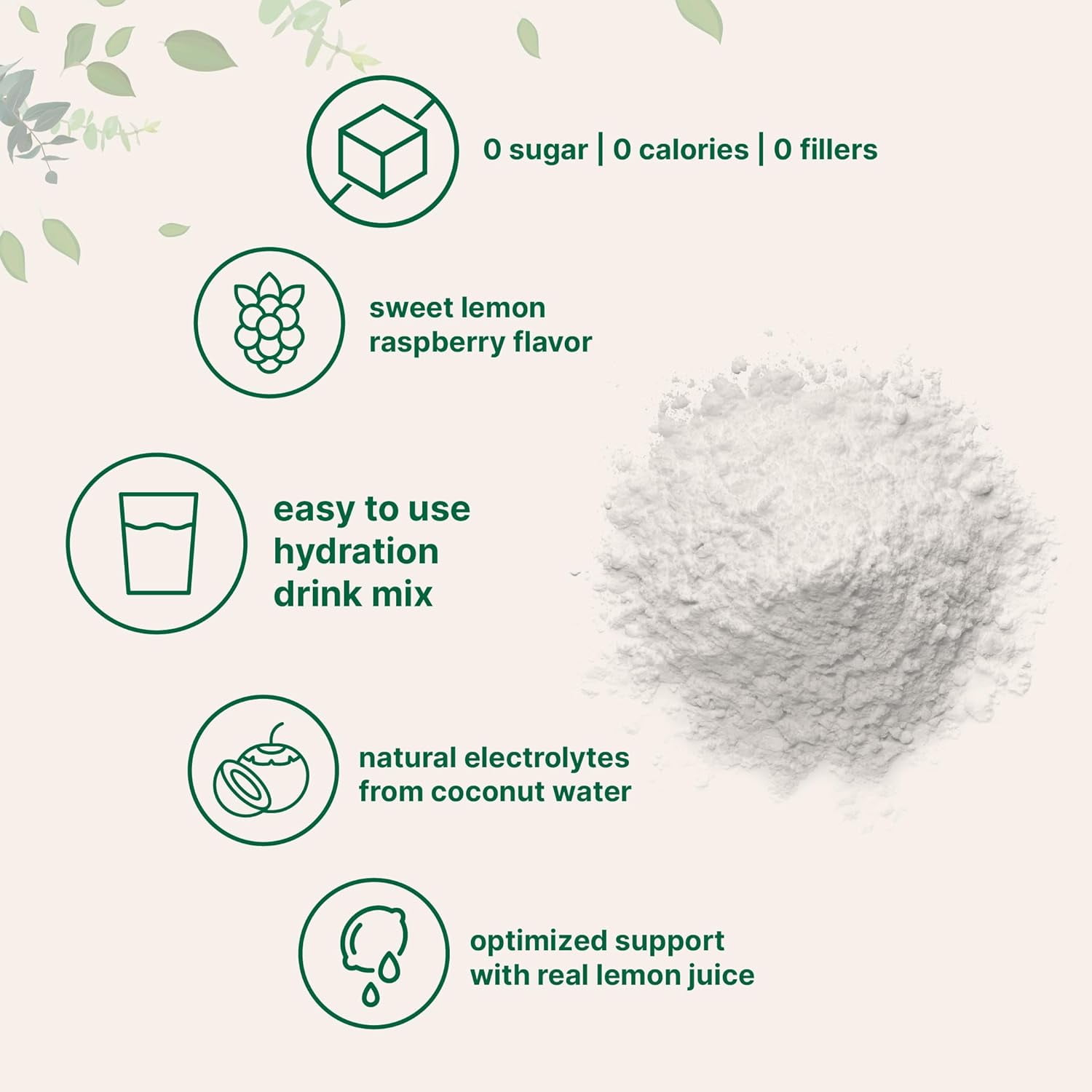 Micro Ingredients  High Potassium Electrolyte Powder, 2 lbs (139 Servings) | Lemon Raspberry Flavor |  1,000mg Potassium + Coconut Water & Real Lemon Juice