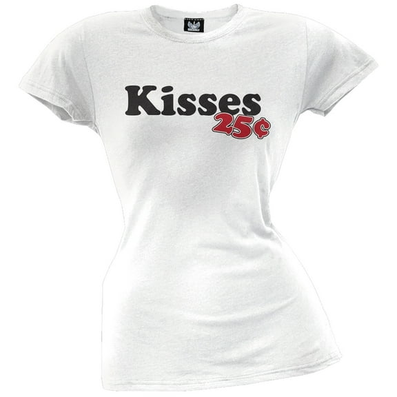 Kisses 25 Cents Juniors T-Shirt