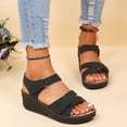 thumbnail image 5 of EU38 = MX4.5 = MX24 = Foot length 24cmNegroSandalias Romanas De Playa Para Mujer: Elegantes, Cómodas Y esquí esquí Gafas de esquí, 5 of 5