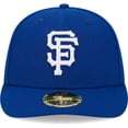 thumbnail image 2 of Men's New Era  Royal San Francisco Giants White Logo-Low Profile 59FIFTY Fitted Hat, 2 of 5