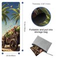 thumbnail image 4 of Coconut Jujube Tree Yoga Mat Towel with Storage Bag, 72.8"x26.8" - Suitable for Yoga, Pilates, Fitness, Gym Towel, and More, 4 of 6