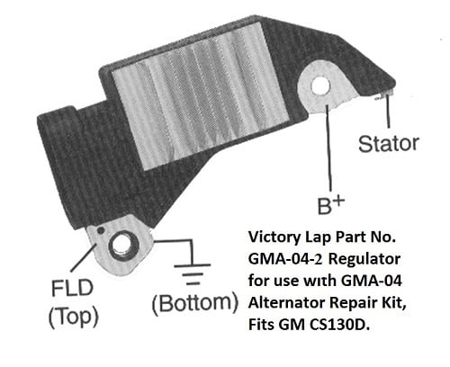 Victory Lap FDA-06-R2 Rectifier for Alternator Repair Kit 