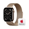 thumbnail image 1 of Apple Watch Series 11 con GPS Cellular, 42 mm, oro y titanio, 1 of 6