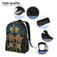 thumbnail image 5 of Fotbe Romantic Skeletons Under Moon Mochila de Viaje para Laptop, Mochila Ejecutiva Delgada y Resistente 15.6", 5 of 8