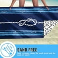 thumbnail image 4 of Toalla de playa de microfibra, toallas de viaje sin arena, toalla ligera de 180 x 100 cm, de secado rápido, súper absorbente, para acampar, piscina, gimnasio, yoga, regalo esencial para la playa para, 4 of 5