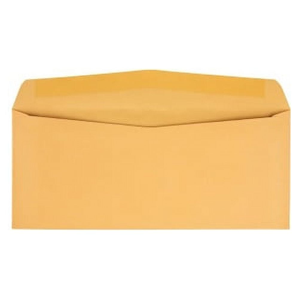 Quality Park Kraft Regular Business Envelopes Business - #11 - 4 1/2" Width x 10 3/8" Length - 28 lb - Gummed - Kraft - 500 / Box - Kraft