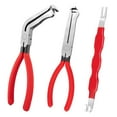 thumbnail image 2 of Electrical connector disassembly tool set in red 3PCS Electrical Disconnect Pliers, 2 of 9