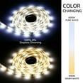 thumbnail image 3 of TORCHSTAR 16.4ft LED Strip Light, UL Listed Power Supply for Decoration, DC 12V, Wifi Wireless Smart Phone App, Flexible 3000K Warm White - 6000K Daylight, IP65 Waterproof, 3 of 7