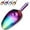 Rainbow, variant on Rainbow Ice Scoop, Fashion Ice Cream Scoop, Premium Stainless Steel Cookie Scoop, Dog Food Scoop, Sturdy Flour Scoop, Utility Candy Scoop, Dishwasher Safe (6oz/9 Inch)