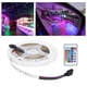 thumbnail image 4 of Tira de luz de color, luz de cuerda de fiesta a prueba de agua 5 m 4 modos Control remoto LED ajustable Alto brillo con cable USB para hotel para KTV para dormitorio LYUMO Tira de luz de color, 4 of 6