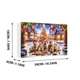 thumbnail image 3 of Meitianfacai Acrylic Capibala Pendant Christmas Countdown Calendar Holiday Gift, 3 of 6