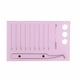 thumbnail image 2 of Paleta de extensión de pestañas postizas, pinzas para taza de pegamento, bandeja de extensión de pestañas acrílicas, soporte para pestañas de 7 a 15 mm, color rosa, 2 of 15