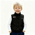 thumbnail image 2 of DHFJKG Kids Heated Vest Winter Insulated Sleeveless Stand Collar Zipper Jacket USB Rechargeable Thermal Inner Layer For Boys Girls Lightweight Nylon Fabric Classic Vests, 2 of 9