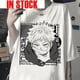 thumbnail image 2 of Camiseta de Anime para mujer, camisa de Manga Harajuku Kaisen, Gojo Satoru, Y2k, Yuji, Itadori, gráfico genial, Unisex, ropa de los 90, 2 of 5