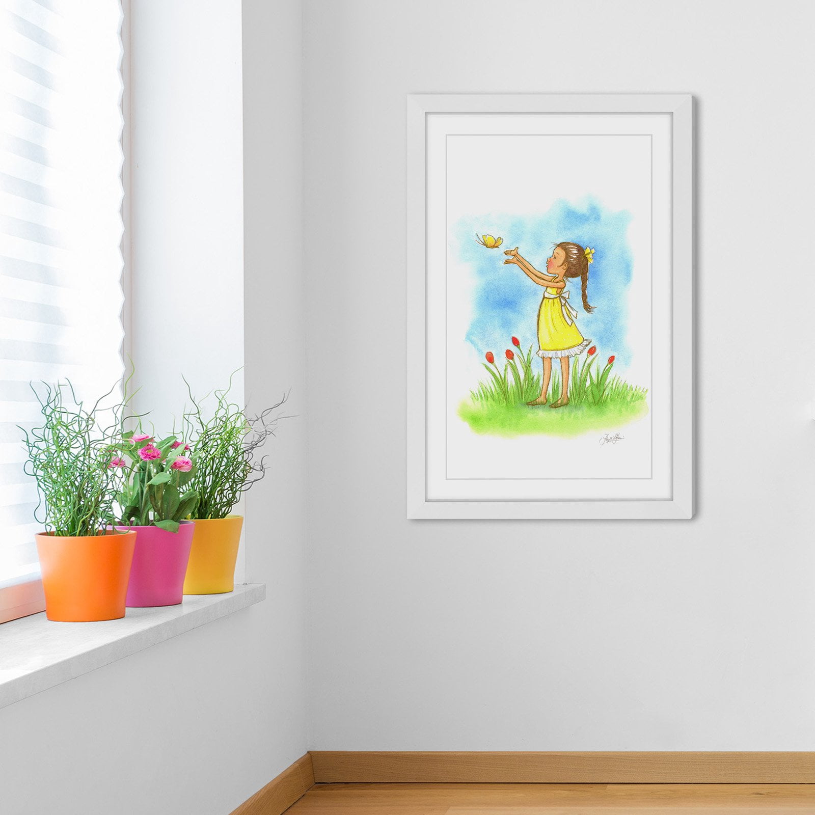 Marmont Hill "Sense of Wonder" by Phyllis Harris Framed Painting Print