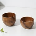 thumbnail image 5 of Dengjunhu Wooden Serving Bowl - Elegant Design Ideal For Salad, Fruit, Candy, Handcrafted Home & Kitchen Decor Centerpiece, 5 of 7