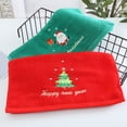 thumbnail image 6 of Oggfader Hand Wash Washing Soft Water Holidy Embroidered Gift Towels Washcloth Absorption Comfortable Xmas Kitchen Cotton Absorbent Christmas For Dish Cloths Face On Clearance, 6 of 7