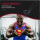 thumbnail image 5 of 2 piezas de cuerda elástica para tirar, accesorios para equipos de fitness, ejercicio de fuerza de brazo multifuncional, tirador deportivo, cuerda de resistencia de goma ER  Rojo Verde, 5 of 5