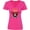 Hot Pink, variant on Inktastic English Bulldog Dog Women's V-Neck T-Shirt