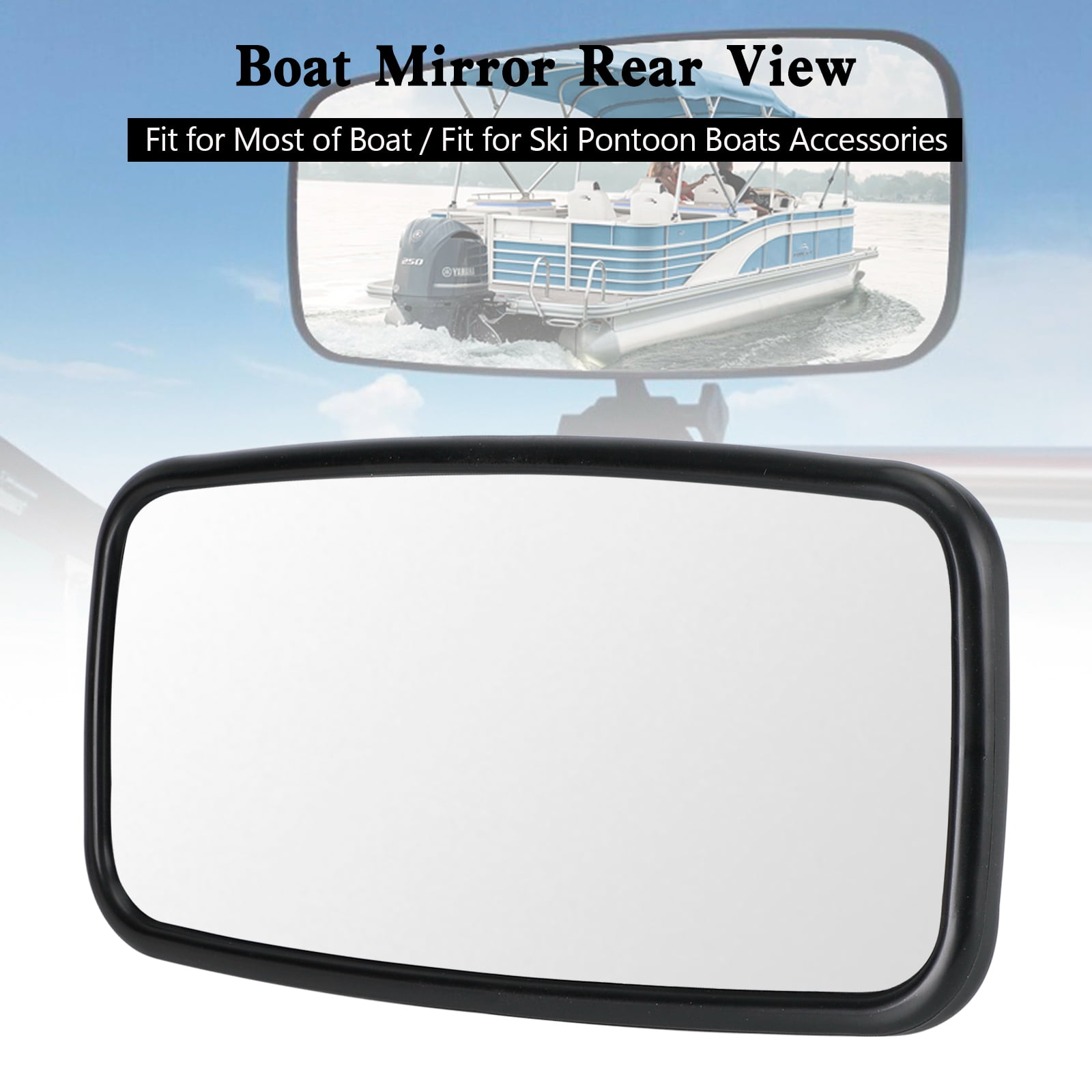 Marine Boat Rear View Mirror Mount Bracket For Ski Pontoon Boats Accessories