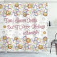 thumbnail image 1 of I Am a Shower Curtain but I Have Feelings Smile Colorful Bath Bubble Funny Quote, 1 of 3