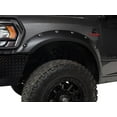 thumbnail image 3 of Bushwacker by RealTruck Pocket/Rivet Style Front & Rear Fender Flares | 4-Piece Set, Black, Smooth Finish | 50930-02 | Compatible with 2019-2022 Ram 2500/3500, (Excludes Dually), 3 of 5