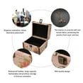 thumbnail image 3 of Treasure Chest Box,  Treasure Chest Vintage Wooden Portable Handle  For Jewelry, 3 of 8