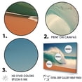 thumbnail image 3 of Designart "Aqua Force Of The Sea Surge II" Coastal Floater Framed Canvas Art Print, 3 of 5