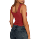 thumbnail image 3 of Tops Cortos para Salir de Mujer, Camisetas Sin Espalda, Ropa Básica de Verano Y2K para Adolescentes, Ropa , Rojo L, 3 of 7