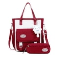 thumbnail image 1 of Mochila de estilo coreano para estudiantes de secundaria japonesa, de gran capacidad, para chicas sementales, 1 of 6