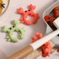 thumbnail image 4 of Spoon And Lid Rest Creative Crab Shaped Silicone Spatula Rack Creative Crab Shaped Spatula Rack Cute Crab Spatula Holder With Non Perforated Fork Spatula Rack Cooking Pot Clip Kitchen Gadgets, 4 of 9