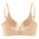 thumbnail image 3 of Ploknplq Bras for Women,Wireless Bra,Breathable Bras for Women,Fashionable Casual Solid Color Underwear Skin Friendly Comfortable Bra,Bralettes for Women,Bras for Women No Underwire Beige 2XL, 3 of 5