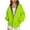 Green, variant on Hoodies for Womens Pullover Zip Up Plus Size Fashion Winter Warm And Fleece Heavy Printed Hooded Jacket With Zipper Double Pockets Presents for Women