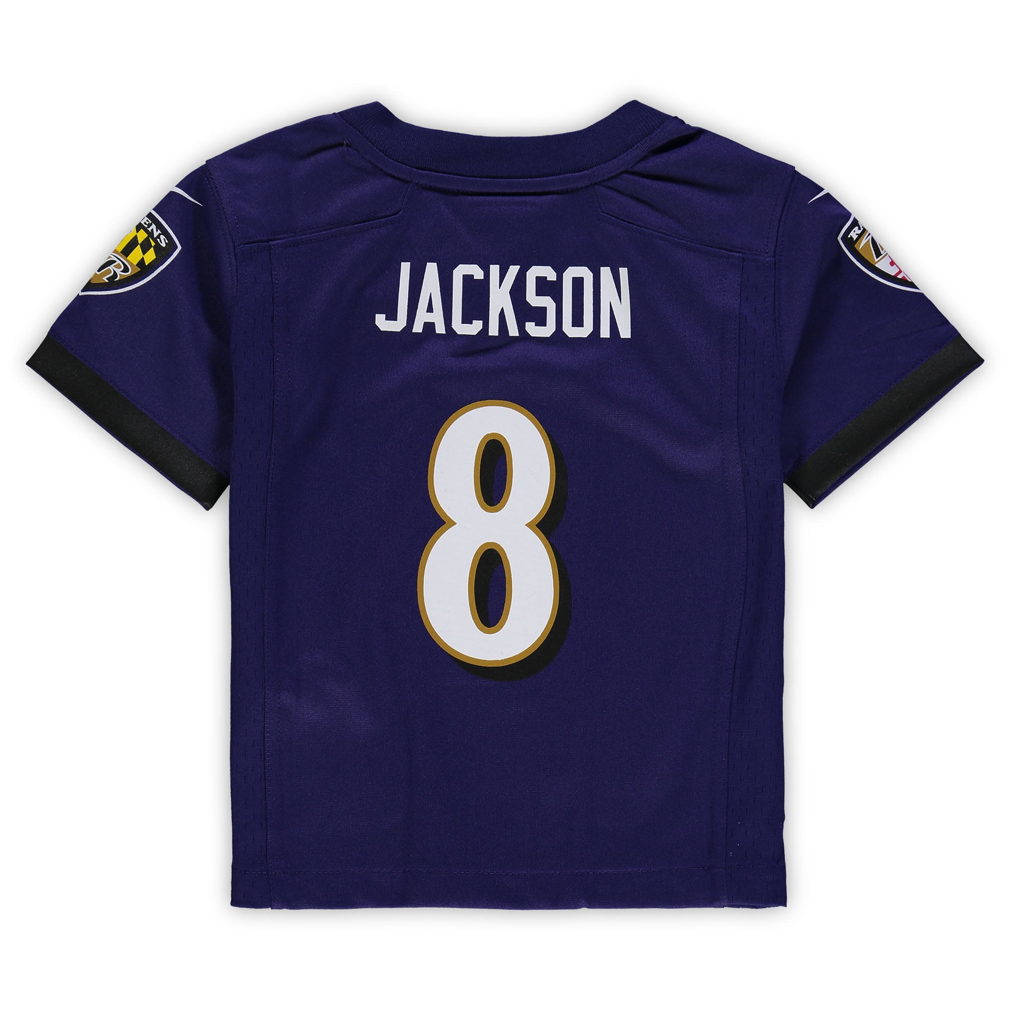 Toddler Nike Lamar Jackson Purple Baltimore Ravens Game Jersey