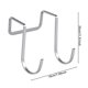 thumbnail image 5 of Perchas para ropa, toallas, ganchos para sobreponer en armarios, resistentes, de fácil instalación, para colgar en puertas de armarios., 5 of 7