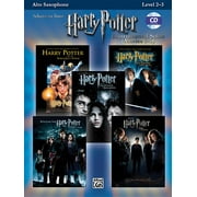 BILL GALLIFORD Pop Instrumental Solos: Harry Potter Instrumental Solos (Movies 1-5): Alto Sax, Book & Audio/Software (Other)