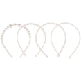 thumbnail image 3 of Pearl Hairband Faux Pearl Hairband for Women 4Pcs Charming Head Accessories, 3 of 3